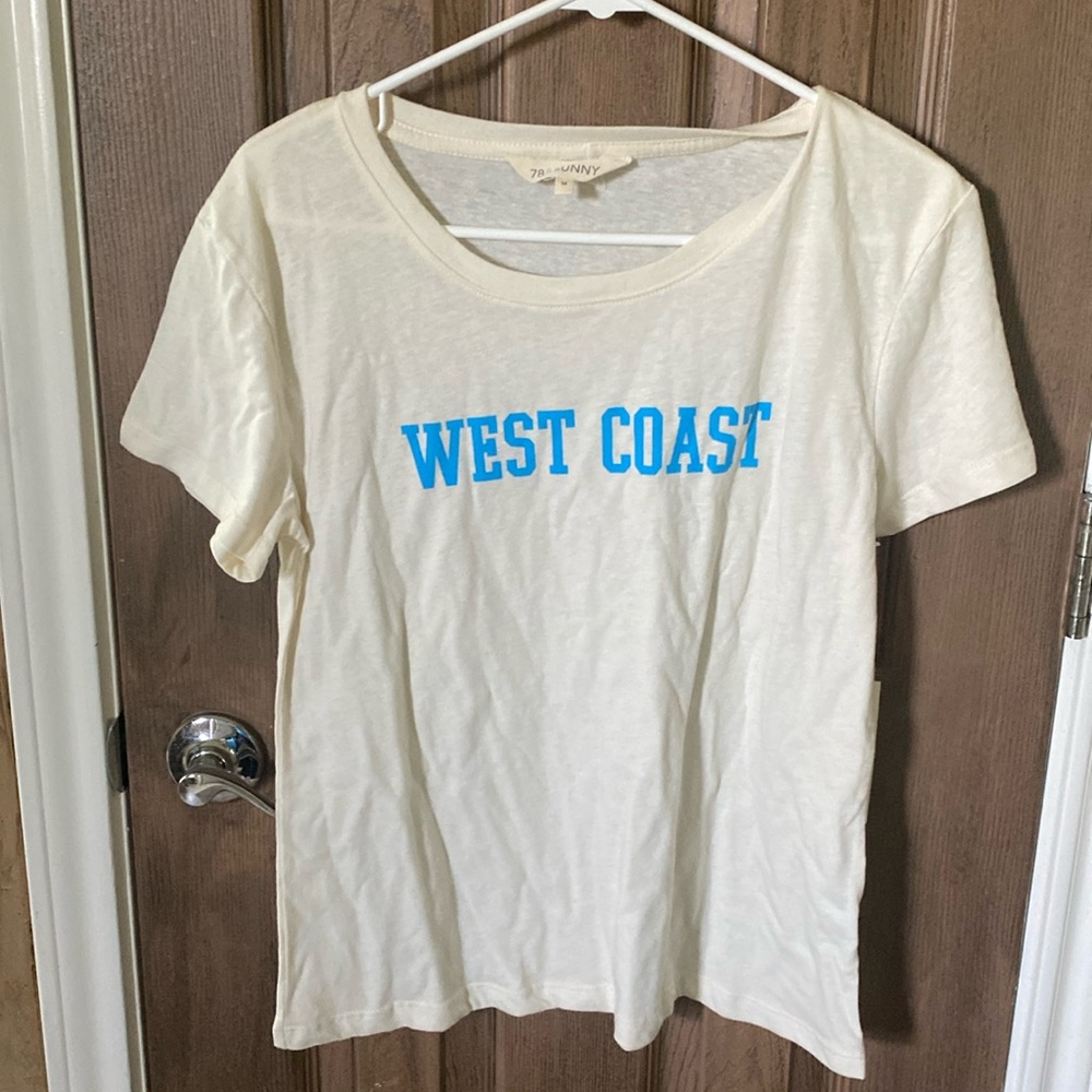 NWT. Graphic tee. West Coast.
